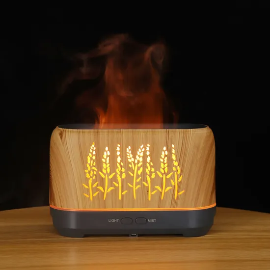 3D Fire Flame Aroma Diffuser 180ml Portable Humidifier Fire Diffuser Mini Flame Air Diffuser