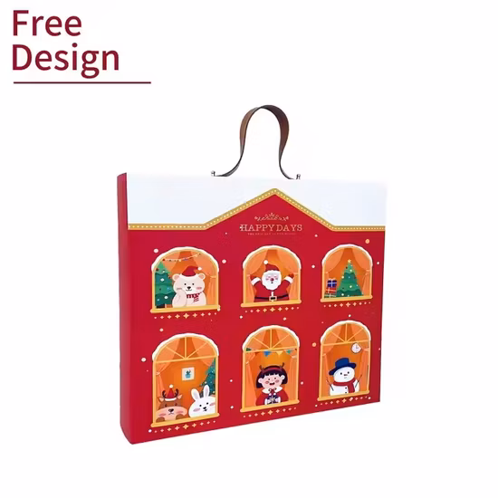 초, 향수, 유포자를 가진 주문을 받아서 만들어진 크리스마스 선물 고정되는 방향 성탄 선물 상자